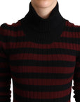 Dolce & Gabbana Chic Striped Wool-Cashmere Sweater
