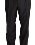 Dolce & Gabbana Elegant Gray Skinny Dress Trousers