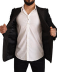 Dolce & Gabbana Elegant Slim Fit Black Blazer Jacket