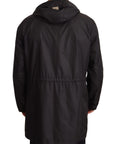 Dolce & Gabbana Elegant Black Hooded Blouson Jacket