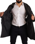 Dolce & Gabbana Elegant Black Hooded Blouson Jacket