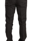 Dolce & Gabbana Elegant Gray Martini Woolen Suit Set