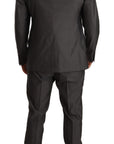 Dolce & Gabbana Elegant Martini Slim-Fit Wool Silk Suit