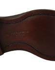 Dolce & Gabbana Elegant Brown Suede Studded Derby Shoes