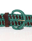 Dolce & Gabbana Enchanting Corset-Style Woven Raffia Belt