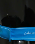 Dolce & Gabbana Elegant Bow Snap Blue Waist Belt
