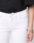 Love Moschino White Cotton Women's Jeans