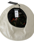 Dolce & Gabbana Elegant Beige Panama Cap - Timeless Fashion Accessory