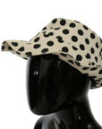 Dolce & Gabbana Chic Black Polka Dot Trilby Hat