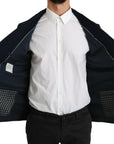 Dolce & Gabbana Elegant Slim Fit Dark Blue Men's Blazer