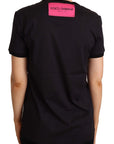 Dolce & Gabbana Elegant Black Cotton Logo Tee