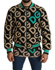 Dolce & Gabbana Iconic Printed Bomber Jacket – Exquisite Design