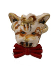 Dolce & Gabbana Elegant Canine-Inspired Gold Tone Ring