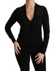 Dolce & Gabbana Alluring Silk Blend Lace Cardigan