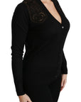 Dolce & Gabbana Alluring Silk Blend Lace Cardigan
