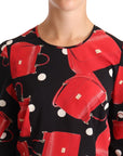 Dolce & Gabbana Elegant Sicily Bag Print Blouse