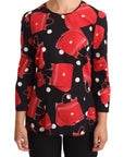 Dolce & Gabbana Elegant Sicily Bag Print Blouse