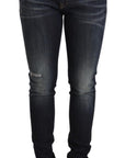 Dolce & Gabbana Chic Blue Slim Skinny Jeans