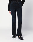 Mother Mother The Weekender cropped jeans in black