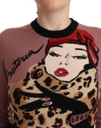Dolce & Gabbana Elegant Pink Cashmere Crewneck Sweater
