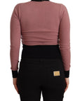 Dolce & Gabbana Elegant Pink Cashmere Crewneck Sweater