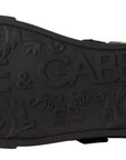 Dolce & Gabbana Zebra Suede Low Top Fashion Sneakers