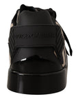 Dolce & Gabbana Zebra Suede Low Top Fashion Sneakers
