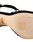 Dolce & Gabbana Elegant Velvet T-Strap Mary Jane Pumps