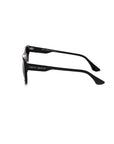 Frankie Morello Black Acetate Men Sunglass
