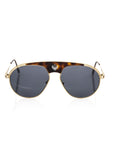 Frankie Morello Brown Metallic Sunglass for Men