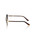 Frankie Morello Gold Metallic Fiber Men's Sunglass