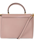 Michael Kors Elegant Pink Leather Mindy Shoulder Bag