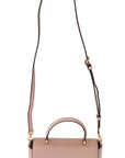 Michael Kors Elegant Pink Leather Mindy Shoulder Bag