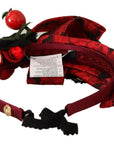 Dolce & Gabbana Exquisite Berry Crystal Embellished Diadem