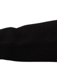 Dolce & Gabbana Elegant Black Cashmere Fingerless Gloves