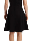 Dolce & Gabbana Elegant A-Line Sheath Dress in Black