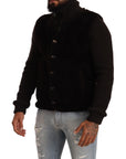 Dolce & Gabbana Elegant Leather Bomber Jacket
