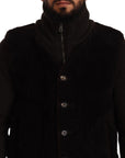 Dolce & Gabbana Elegant Leather Bomber Jacket