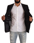 Dolce & Gabbana Exclusive Black Virgin Wool Blazer