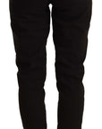 Dolce & Gabbana Elegant Slim-Fit Black Skinny Jeans