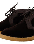 Dolce & Gabbana Exotic Caiman Leather Ankle Boots in Brown