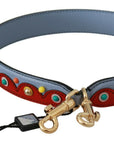 Dolce & Gabbana Elegant Multicolor Leather Shoulder Strap