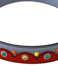 Dolce & Gabbana Elegant Multicolor Leather Shoulder Strap