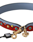 Dolce & Gabbana Elegant Multicolor Leather Shoulder Strap