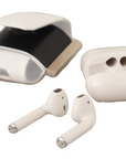 Dolce & Gabbana Chic Leather Airpods Case in Monochrome