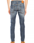 Dsquared² Navy Distressed 'Cool Guy Jean' Denim Pants