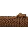 Dolce & Gabbana Elegant Wool Knit Ballerina Flats in Brown
