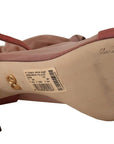 Dolce & Gabbana Elegant Pink Ankle Strap Heels Sandals