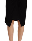 PLEIN SUD Elegant High Waist Pencil Cut Skirt