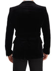 Dolce & Gabbana Elegant Single Breasted Velvet Blazer